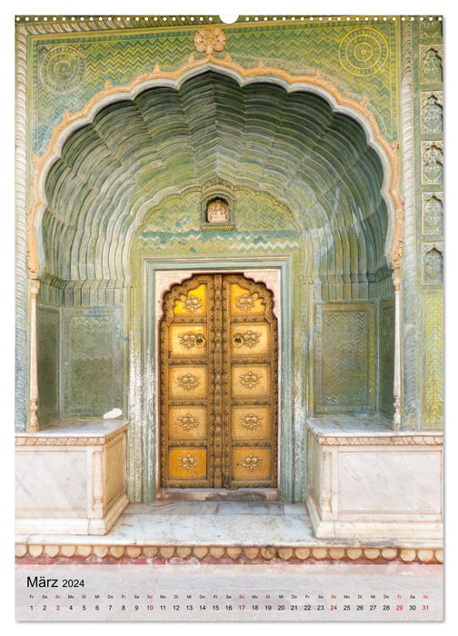 Indien - Impressionen (CALVENDO Premium Wandkalender 2024)