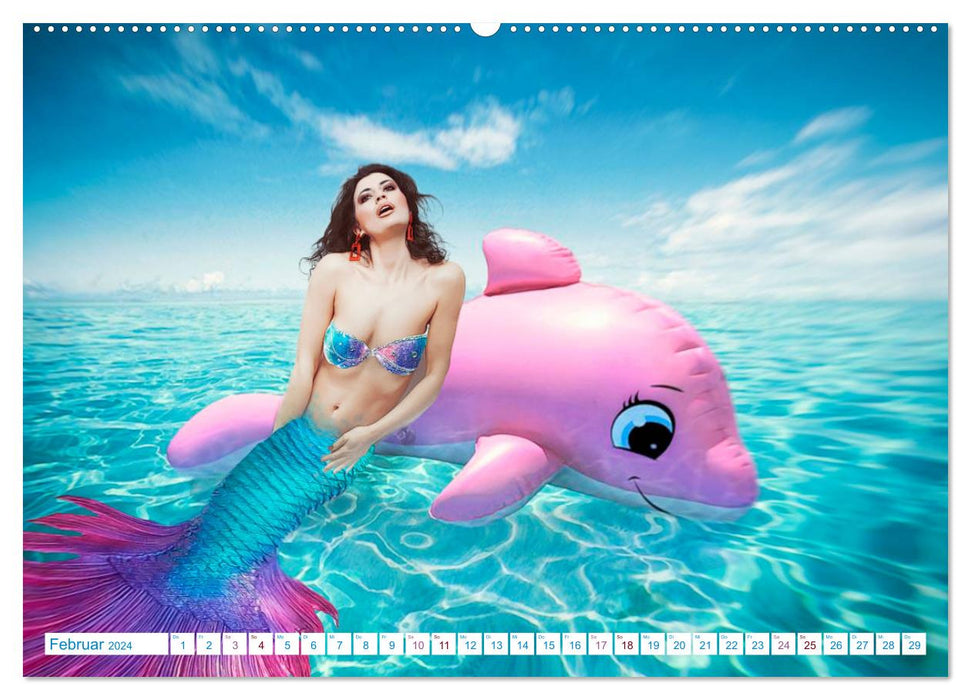 Really weirdly humorous picture montages (CALVENDO Premium Wall Calendar 2024) 