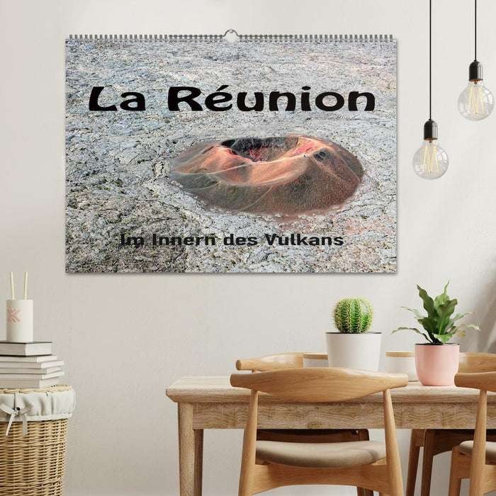 La Réunion, Im Inneren des Vulkans (CALVENDO Wandkalender 2024)
