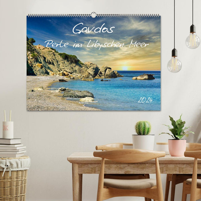Gavdos - Perle im Libyschen Meer (CALVENDO Wandkalender 2024)