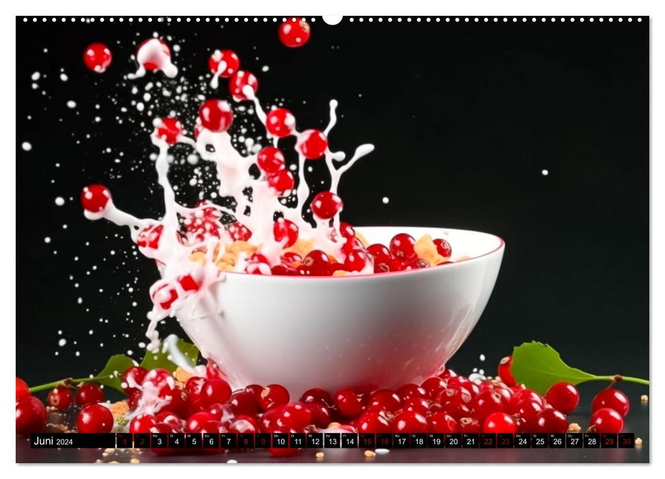 Muesli Breakfast (CALVENDO Premium Wall Calendar 2024) 