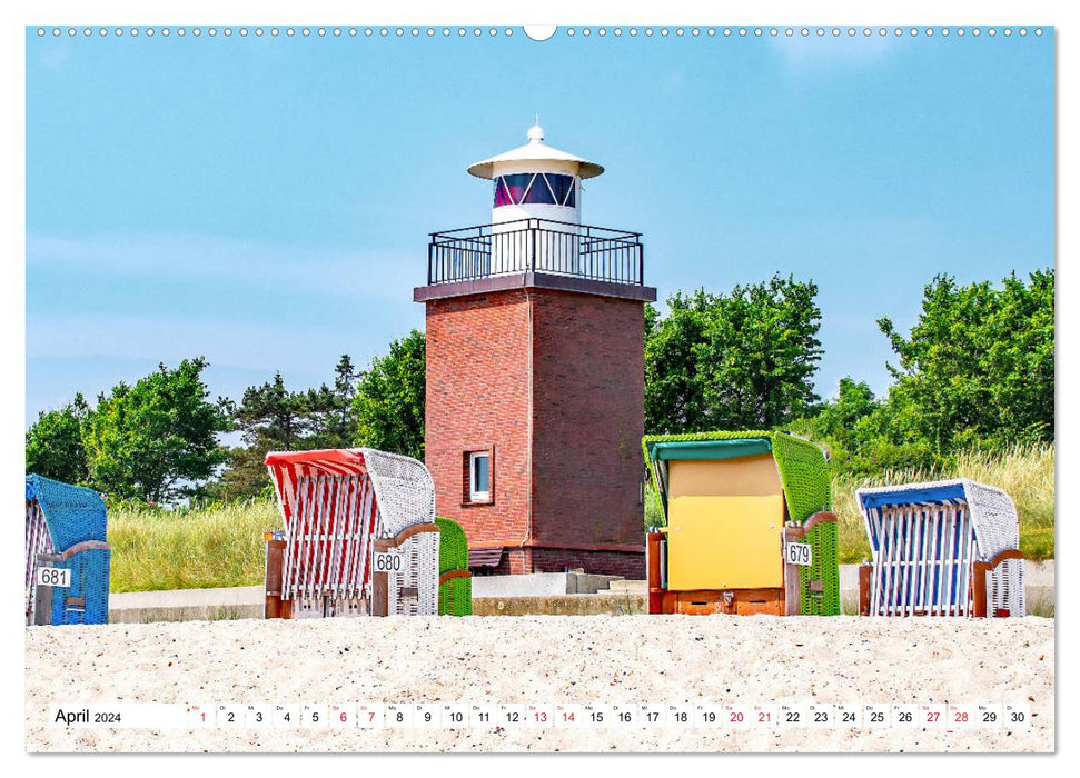 Föhr - Insel mit ganz speziellem Charme (CALVENDO Wandkalender 2024)