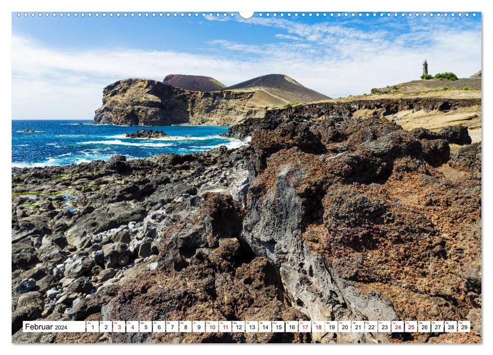 Azoren - das Triangulo der Zentralgruppe (CALVENDO Wandkalender 2024)