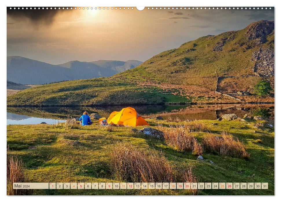 Let's start Camping (CALVENDO Premium Wandkalender 2024)