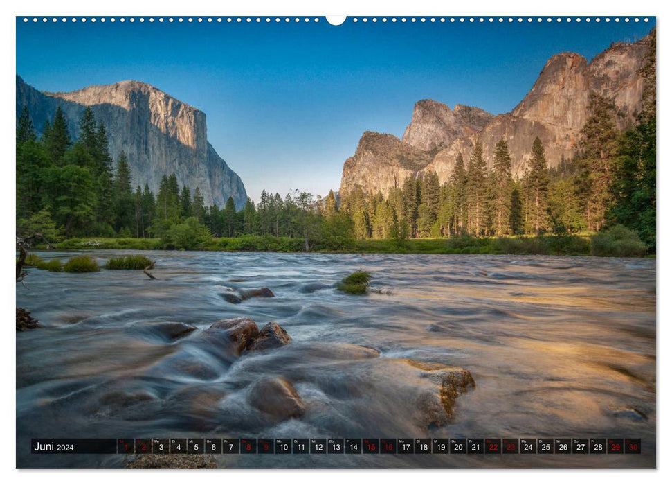 Naturwunder Kalifornien (CALVENDO Wandkalender 2024)