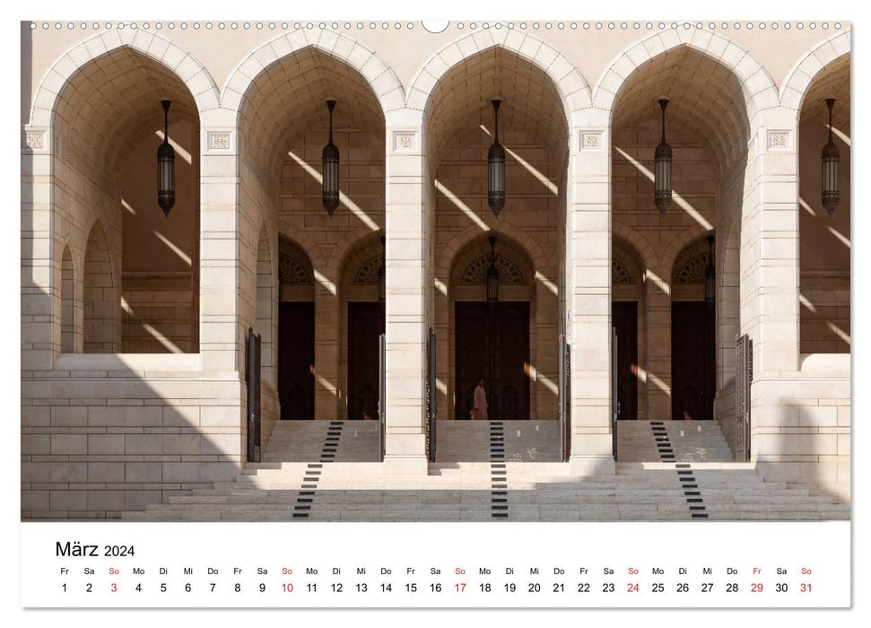 Oman - Pures Arabien (CALVENDO Premium Wandkalender 2024)