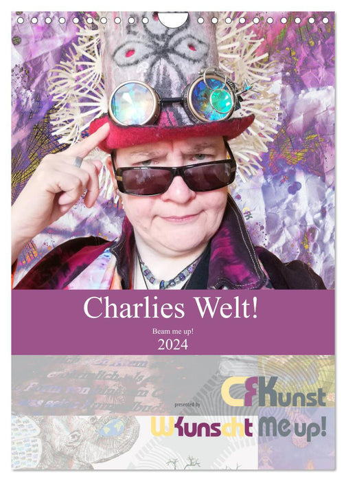Charlies Welt! (CALVENDO Wandkalender 2024)