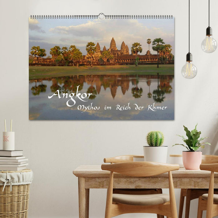 Angkor - Mythos im Reich der Khmer (CALVENDO Wandkalender 2024)
