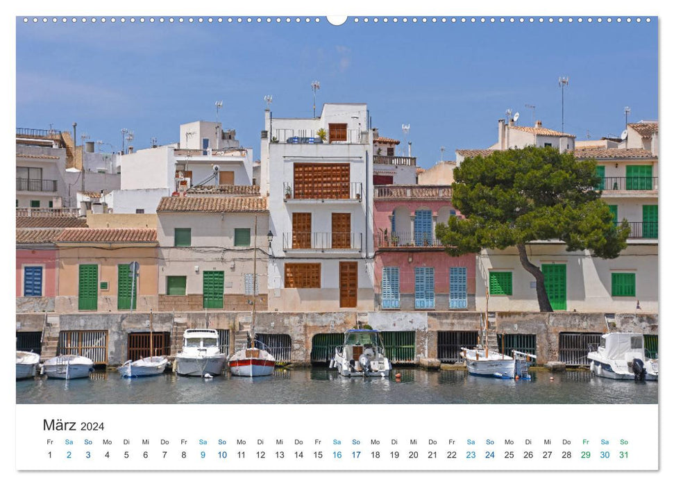 Segelboote und Yachten - Lebensart am Mittelmeer (CALVENDO Premium Wandkalender 2024)