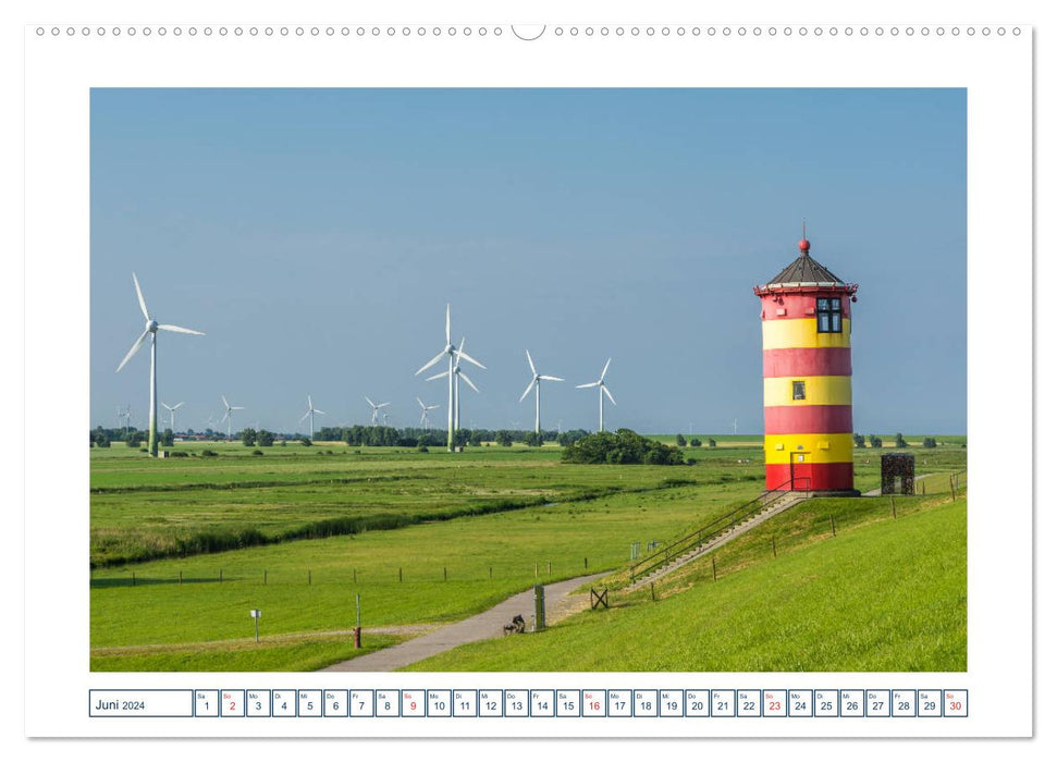 Traumhaftes Ostfriesland (CALVENDO Premium Wandkalender 2024)
