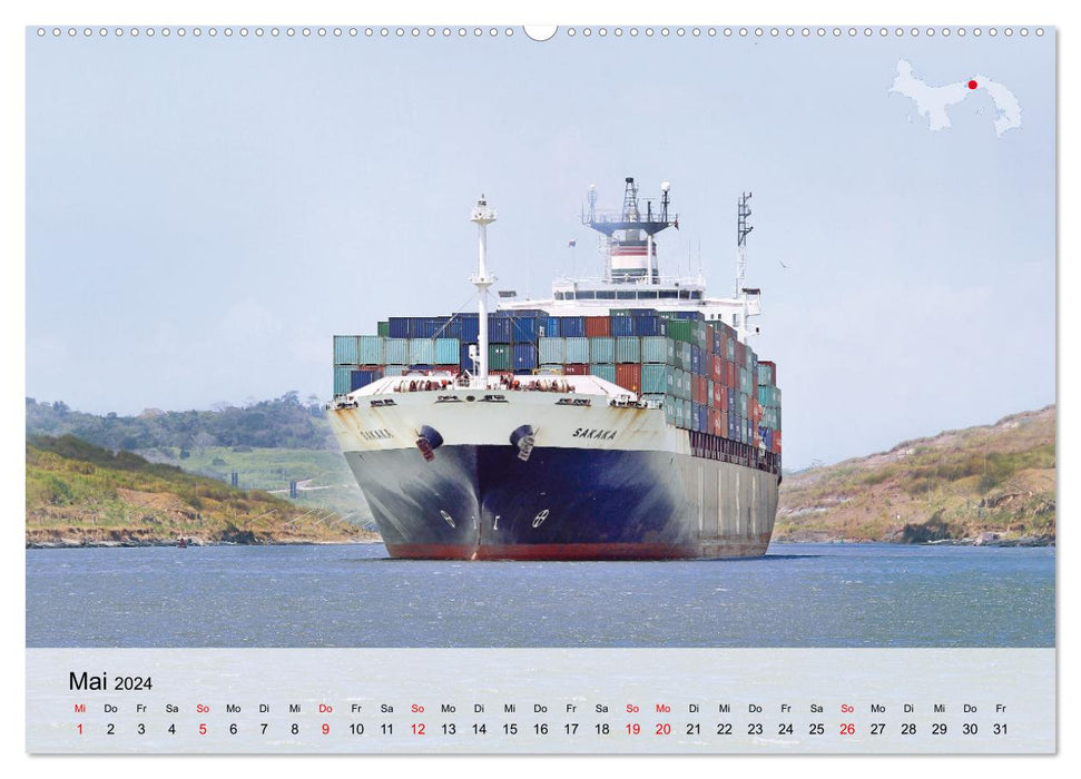 Costa Rica - Panama - Nicaragua (CALVENDO Wandkalender 2024)