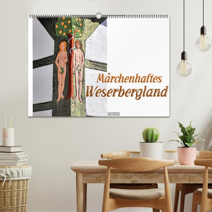 Märchenhaftes Weserbergland (CALVENDO Wandkalender 2024)