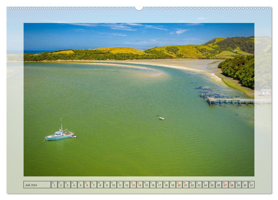 Neuseeland von oben (CALVENDO Premium Wandkalender 2024)