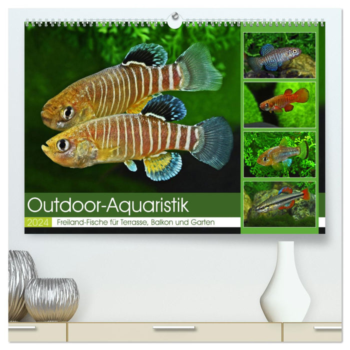 Outdoor-Aquaristik (CALVENDO Premium Wandkalender 2024)