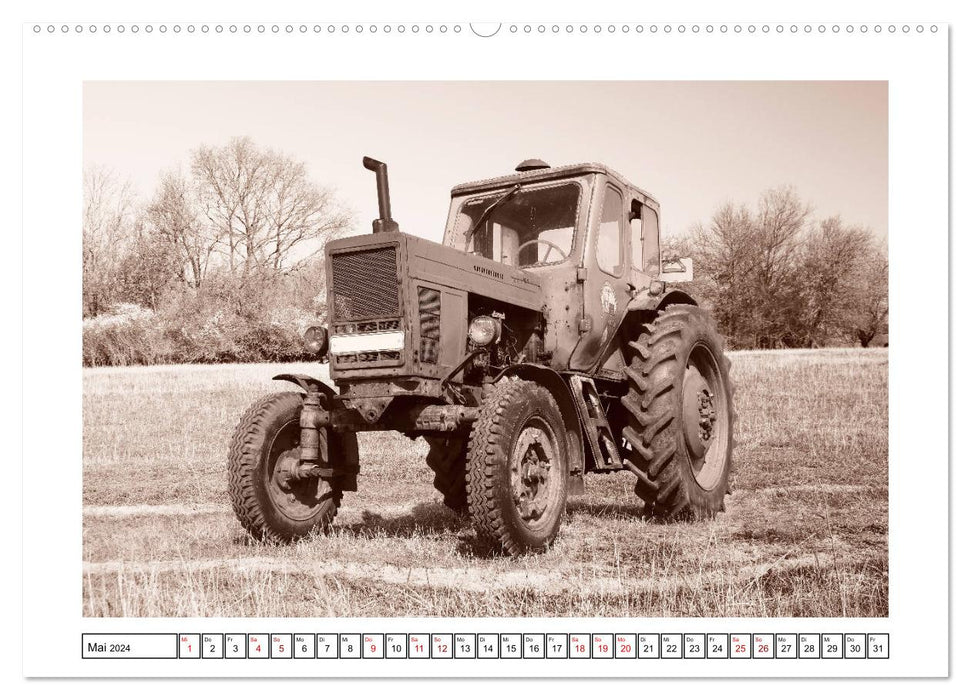Von Lanz Bulldog bis Hanomag Traktor - Klassiker 1926 - 1975 (CALVENDO Premium Wandkalender 2024)