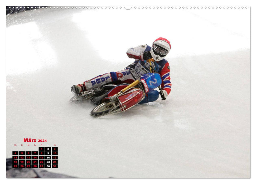 Ice Speedway (CALVENDO Premium Wandkalender 2024)