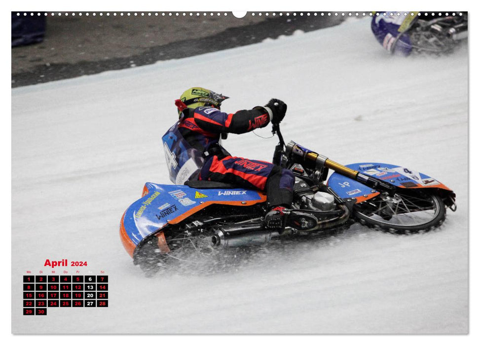 Ice Speedway (CALVENDO Premium Wandkalender 2024)