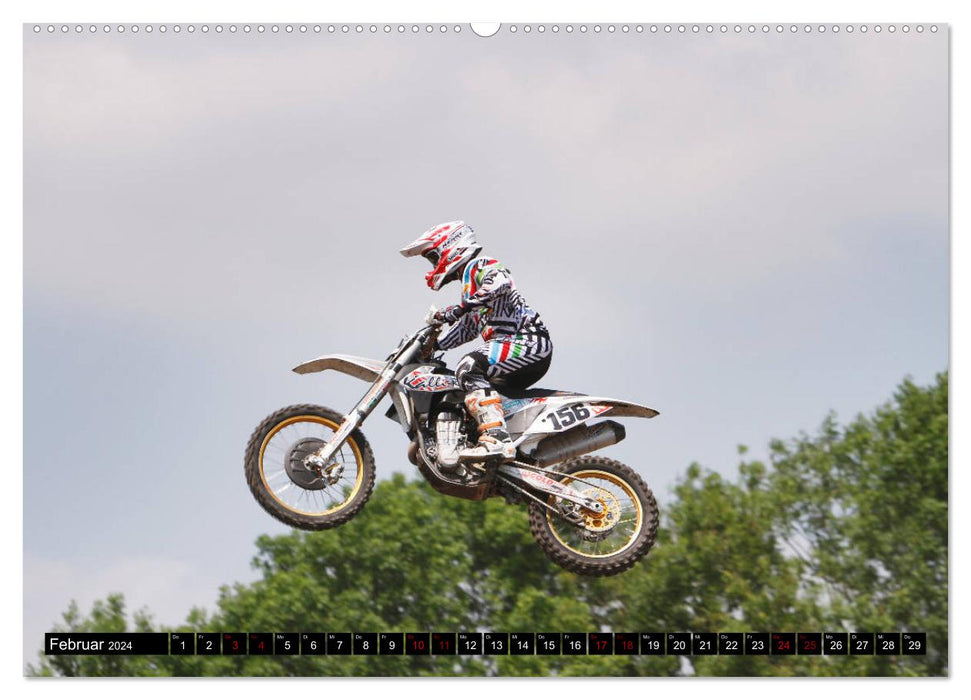 Moto Cross (CALVENDO Premium Wandkalender 2024)