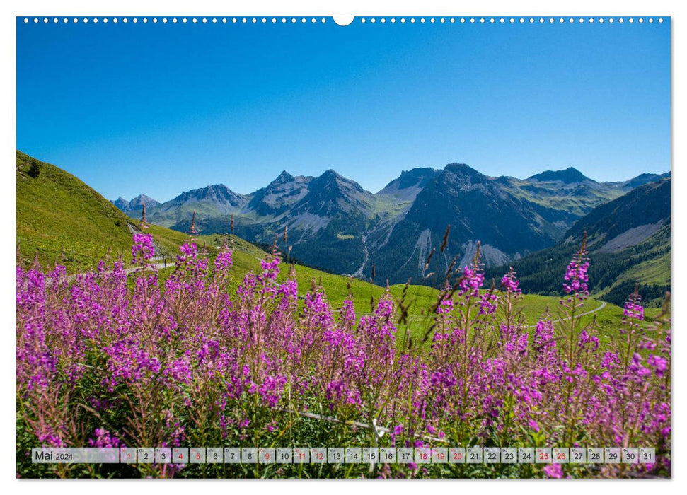 Arosa - Atemberaubende Bergkulissen (CALVENDO Premium Wandkalender 2024)