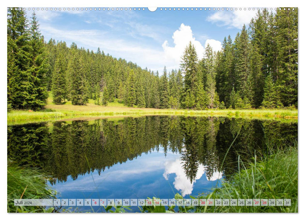 Arosa - Paysages de montagne à couper le souffle (Calvendo Premium Wall Calendar 2024) 