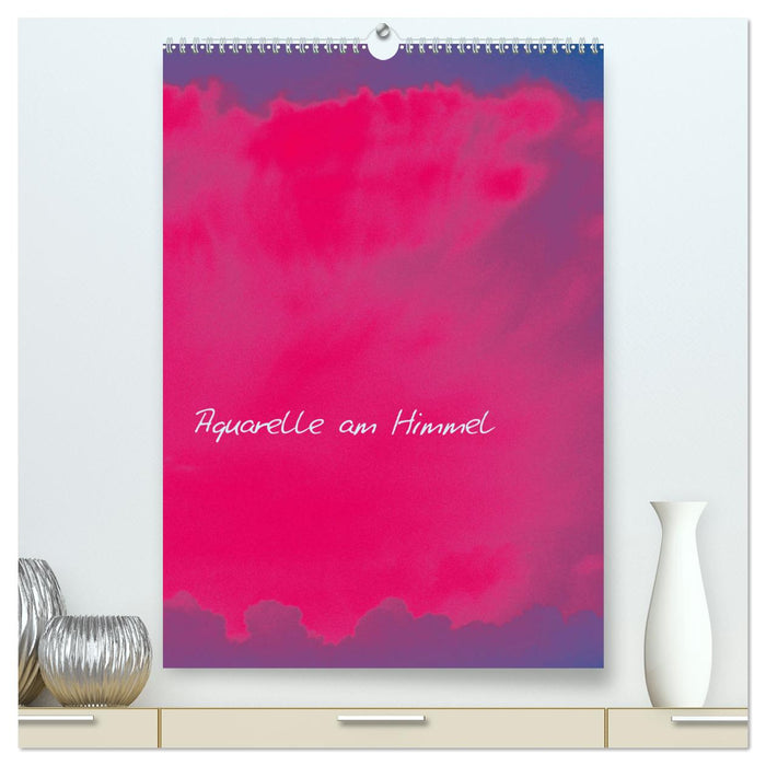 Aquarelle am Himmel (CALVENDO Premium Wandkalender 2024)