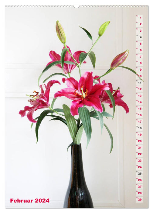 Lilien-Eleganz (CALVENDO Premium Wandkalender 2024)