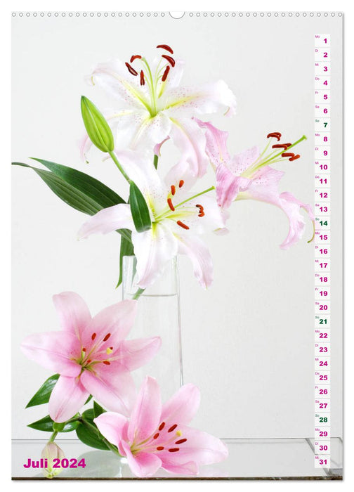 Lilien-Eleganz (CALVENDO Premium Wandkalender 2024)