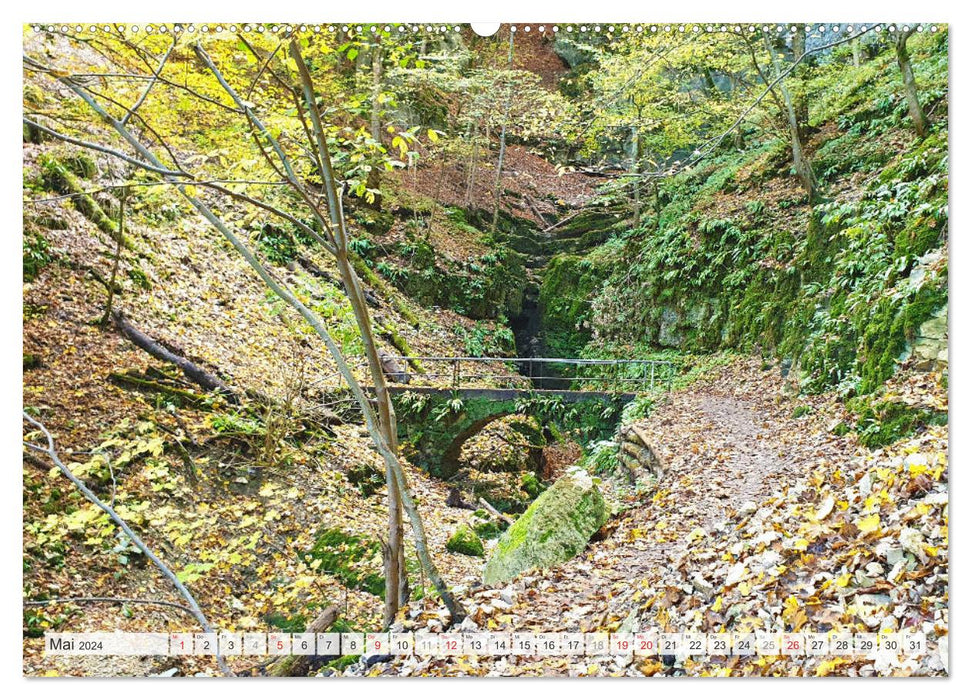 Die Schwäbische Alb - Impressionen aus Herbst und Winter (CALVENDO Premium Wandkalender 2024)