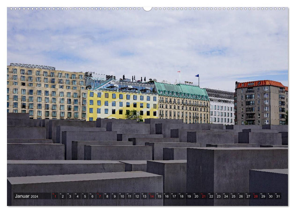 Hauptstadt Berlin (CALVENDO Wandkalender 2024)