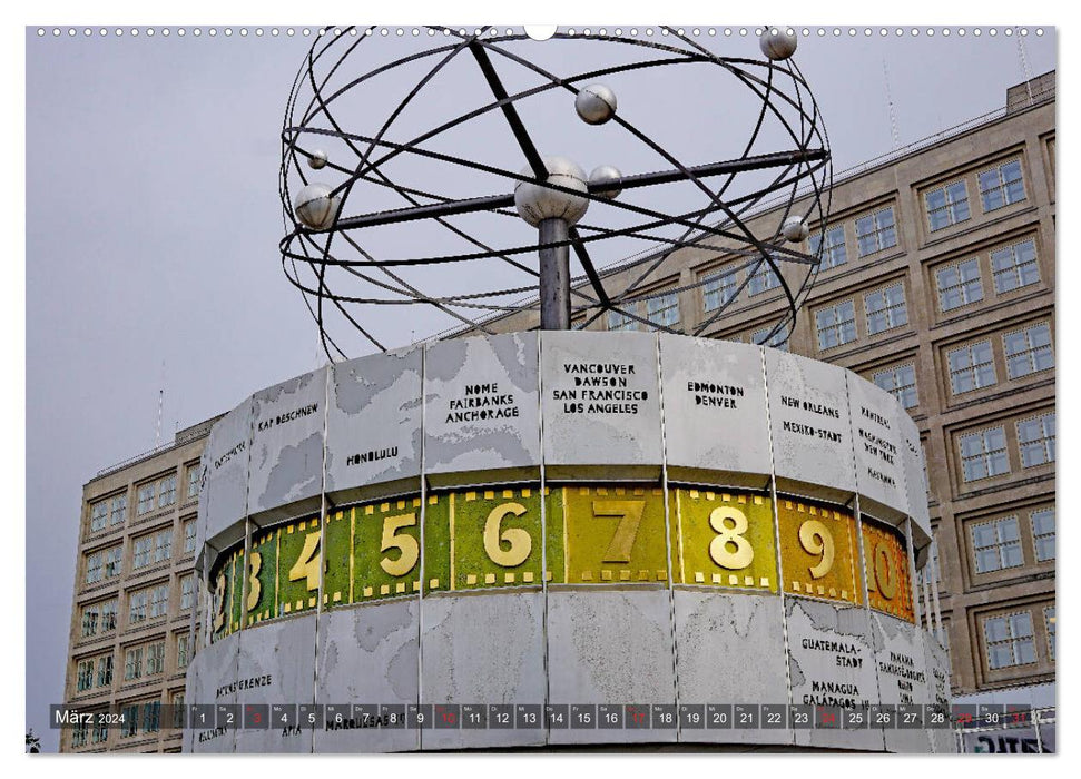 Hauptstadt Berlin (CALVENDO Wandkalender 2024)