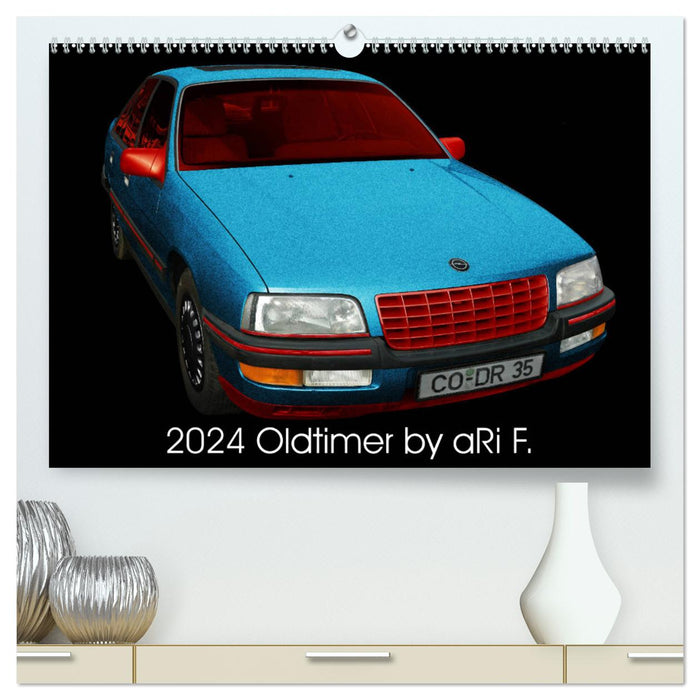 2024 Oldtimer by aRi F. (CALVENDO Premium Wandkalender 2024)