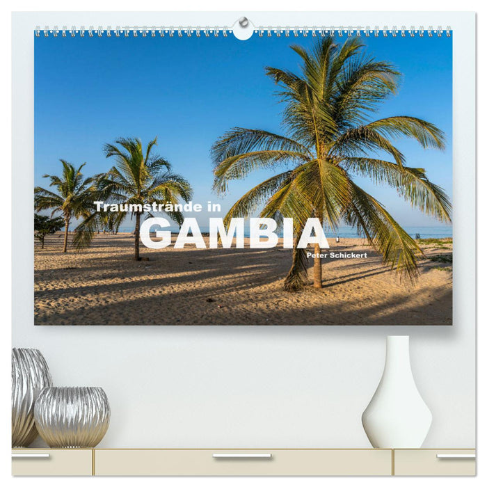 Plages de rêve en Gambie (Calendrier mural CALVENDO Premium 2024) 
