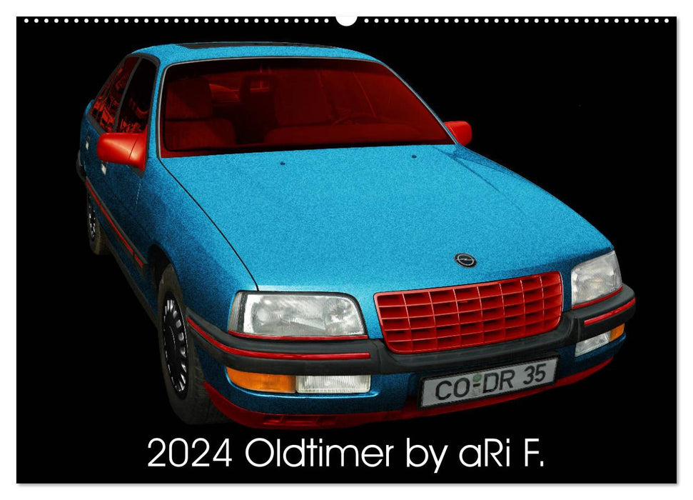 2024 Oldtimer by aRi F. (CALVENDO Wandkalender 2024)