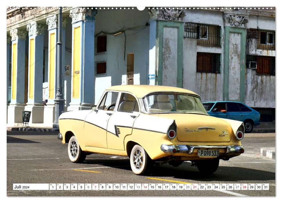 Ford Taunus P2 - 17M - Ein Klassiker aus Köln in Kuba (CALVENDO Premium Wandkalender 2024)