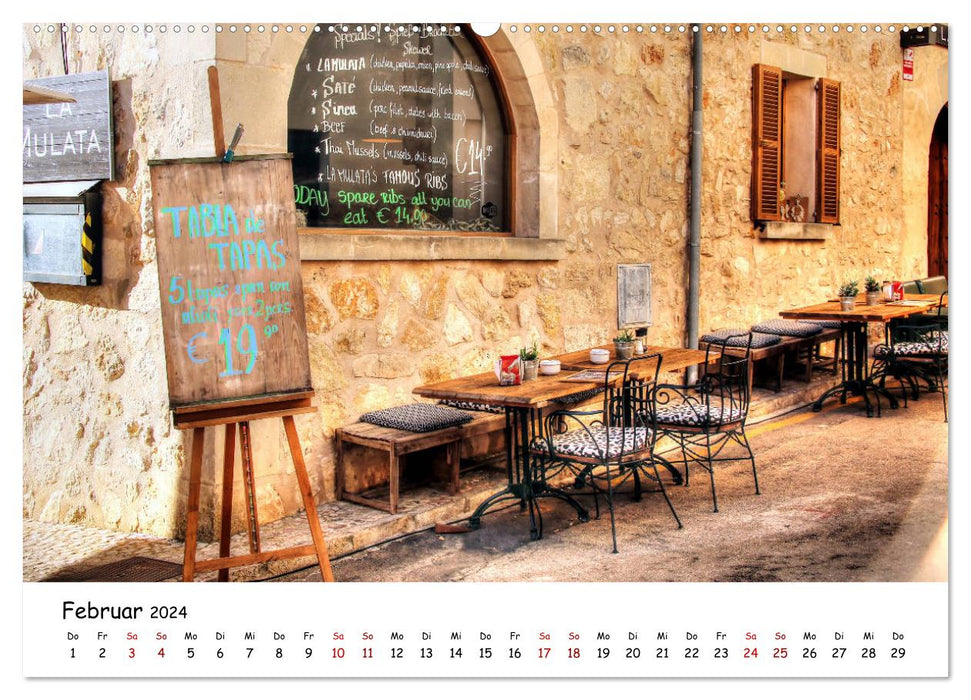 Majorque – Paradis en Méditerranée (Calvendo Premium Wall Calendar 2024) 