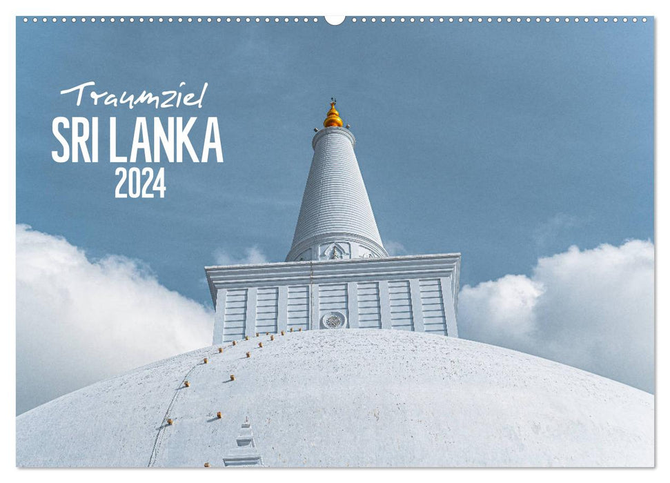 Destination de rêve Sri Lanka (Calendrier mural CALVENDO 2024) 