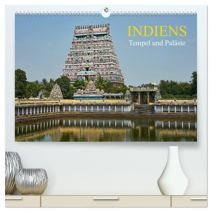 Indiens Tempel und Paläste (CALVENDO Premium Wandkalender 2024)