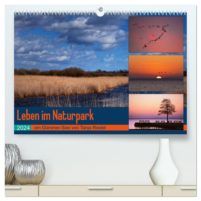 Leben am Naturpark um den Dümmer See (CALVENDO Premium Wandkalender 2024)
