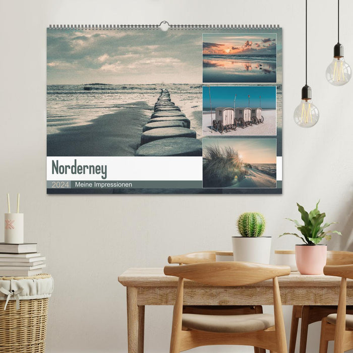 Mein Jahr auf Norderney (CALVENDO Wandkalender 2024)