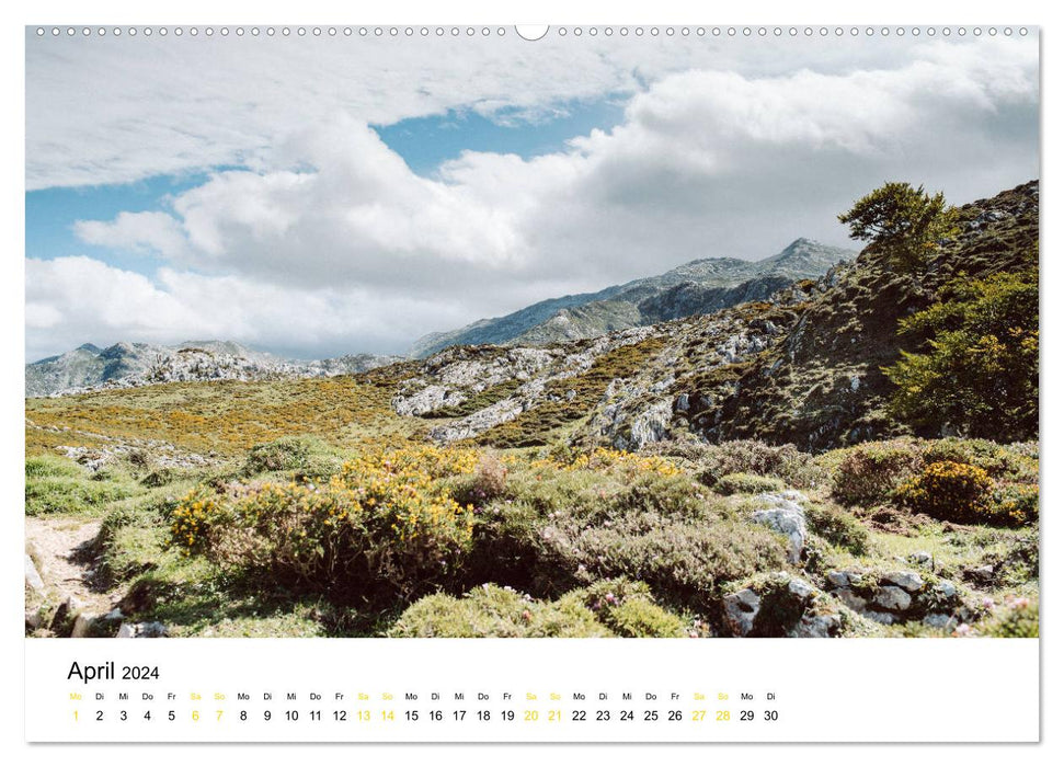 Asturias - From the coast to the peaks of Europe (CALVENDO wall calendar 2024)