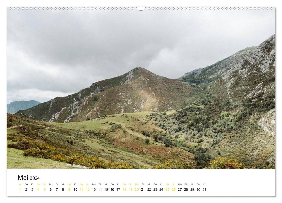 Asturien - Von der Küste bis zu den Gipfeln Europas (CALVENDO Wandkalender 2024)