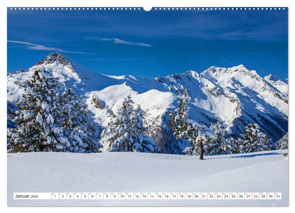 Tweng und Obertauern (CALVENDO Wandkalender 2024)