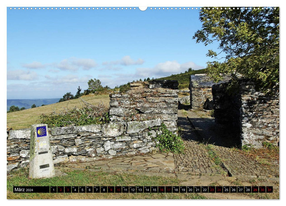 On the Camino Primitivo (CALVENDO wall calendar 2024) 