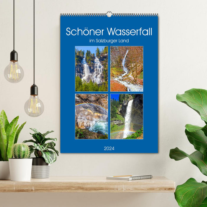 Schöner Wasserfall (CALVENDO Wandkalender 2024)