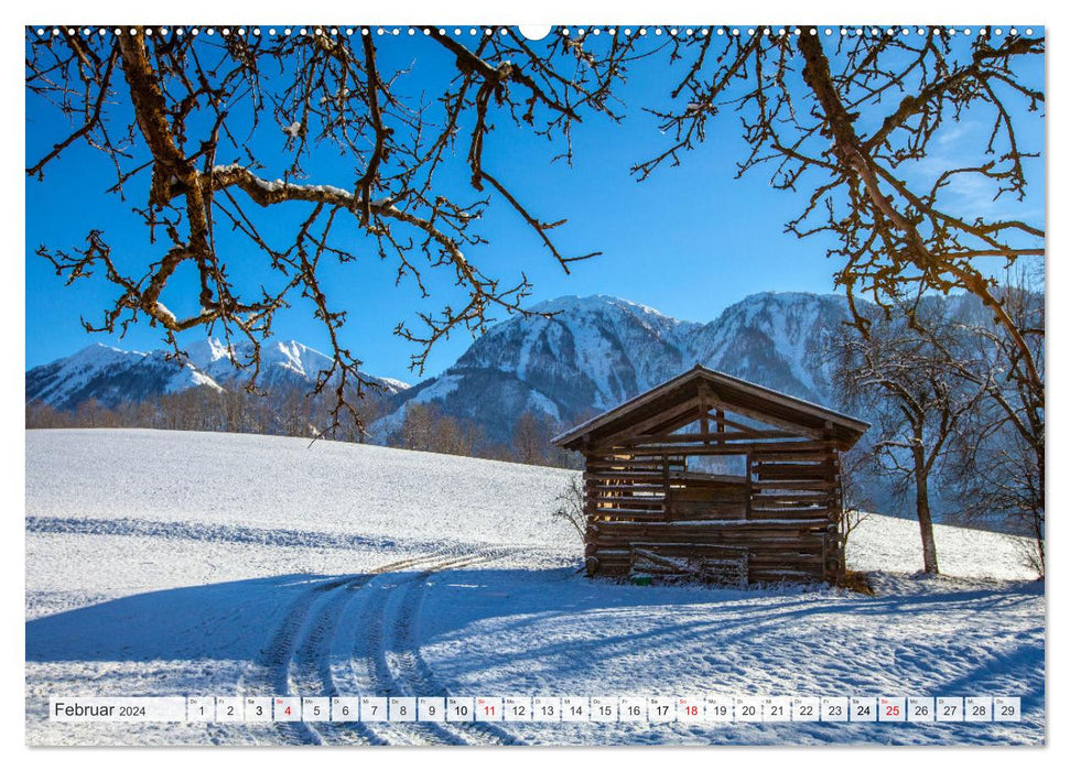 Schöne Grüße aus Goldegg (CALVENDO Premium Wandkalender 2024)