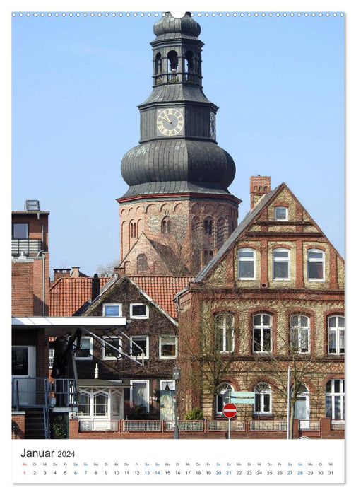 Stade im Fokus - Streifzug durch die Altstadt (CALVENDO Premium Wandkalender 2024)