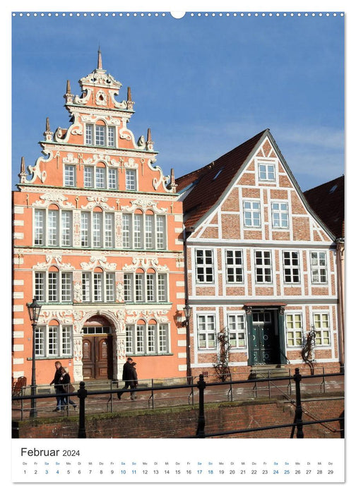 Stade im Fokus - Streifzug durch die Altstadt (CALVENDO Premium Wandkalender 2024)