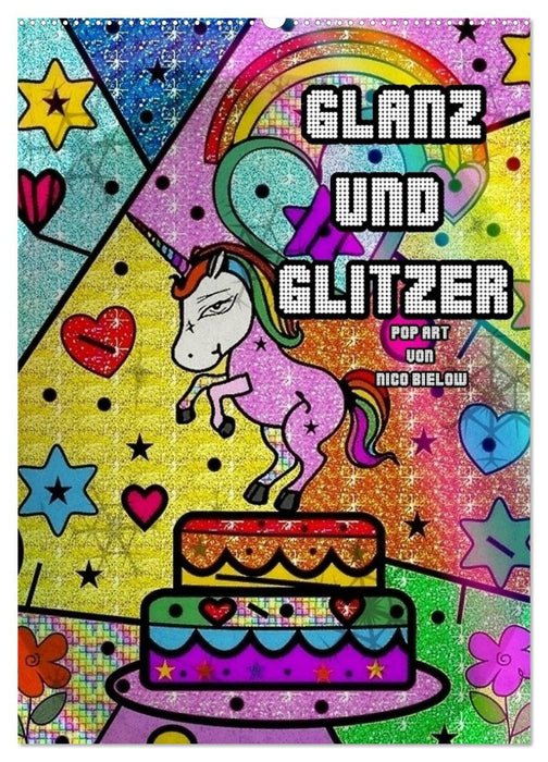 Glanz und Glitzer (CALVENDO Wandkalender 2024)