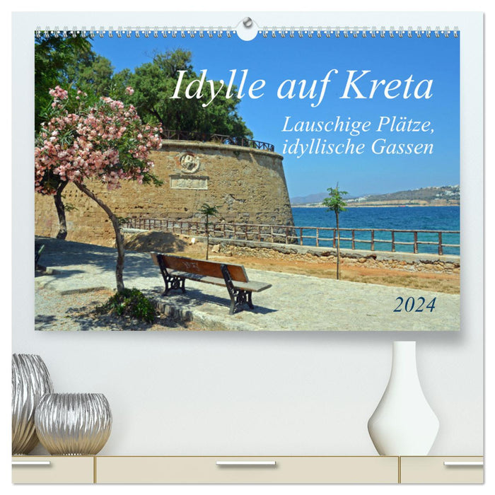 Idylle auf Kreta (CALVENDO Premium Wandkalender 2024)