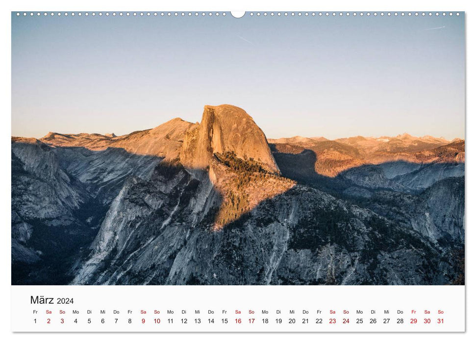 Unique mountain peaks (CALVENDO Premium Wall Calendar 2024) 